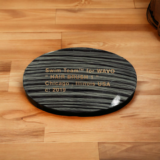 " Hair Brush 1 " Swim Team™ for WAVO - Made With Soft Nylon - All Purpose Wave Brush