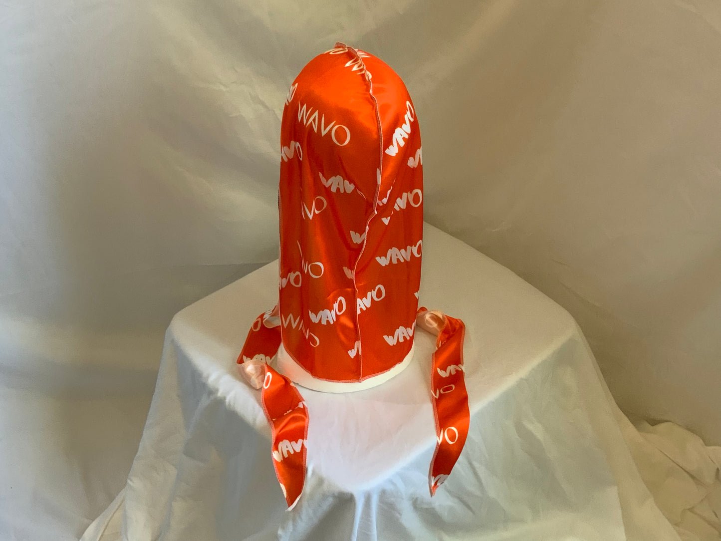 Bright Orange Wavo Custom Durag